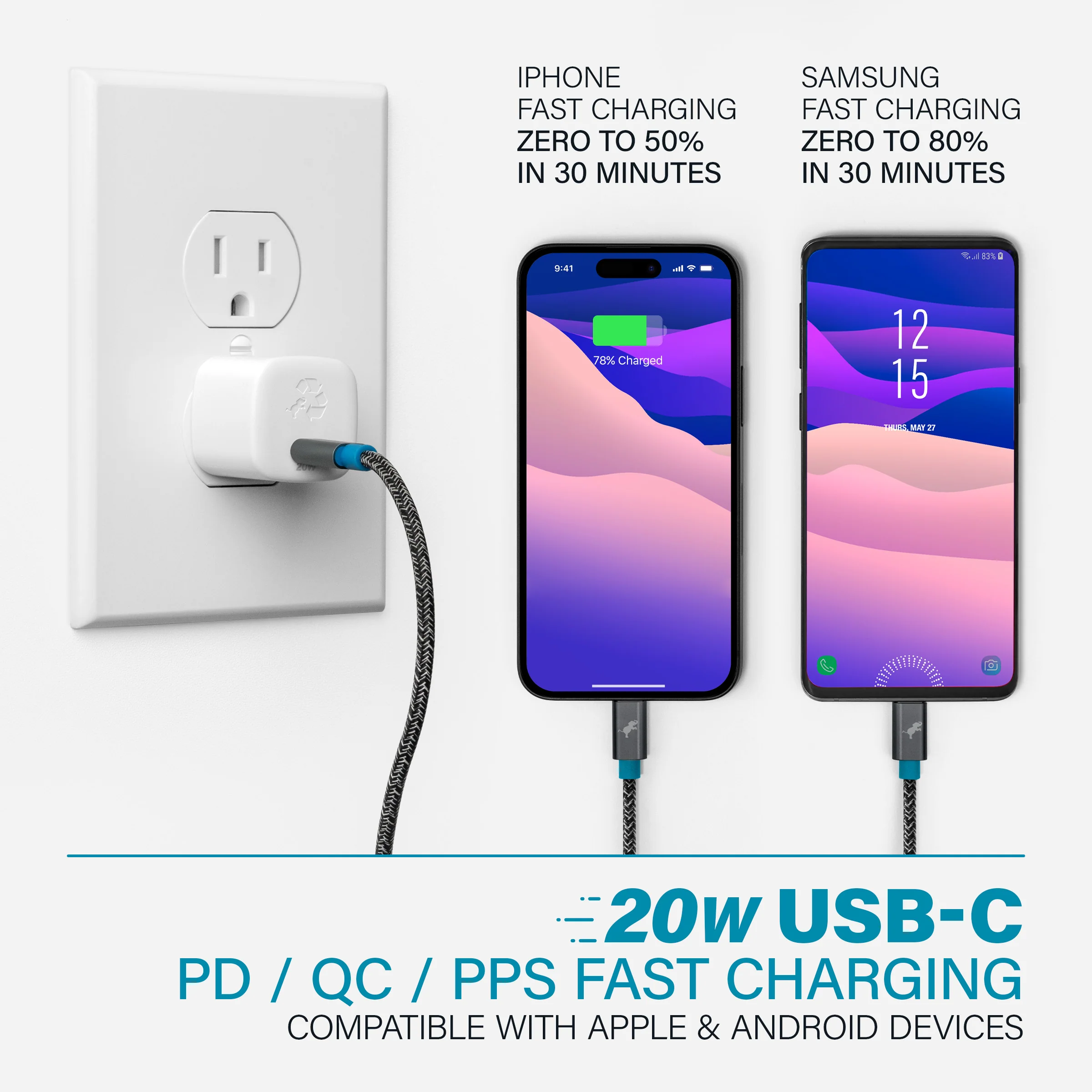 WALLY SubNano 20W Wall Charger - Image 3