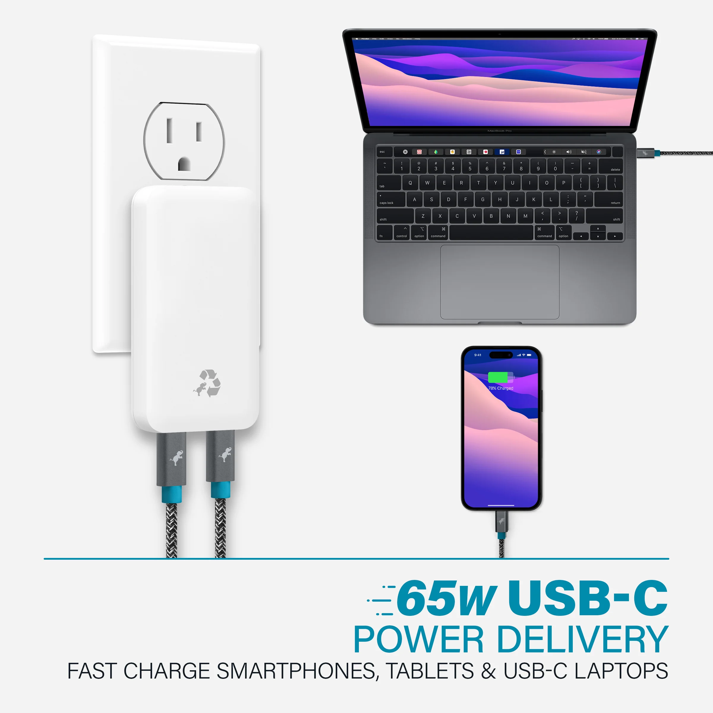 WALLY Ultra 65W Wall Charger - Image 4